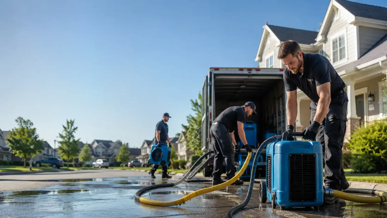 Water Damage Mitigation in Tampa, KS